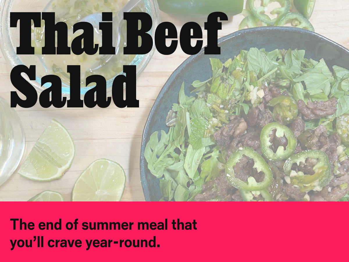 Spicy Thai Beef Salad – Happy Valley Meat Company