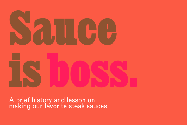 Sauce is Boss